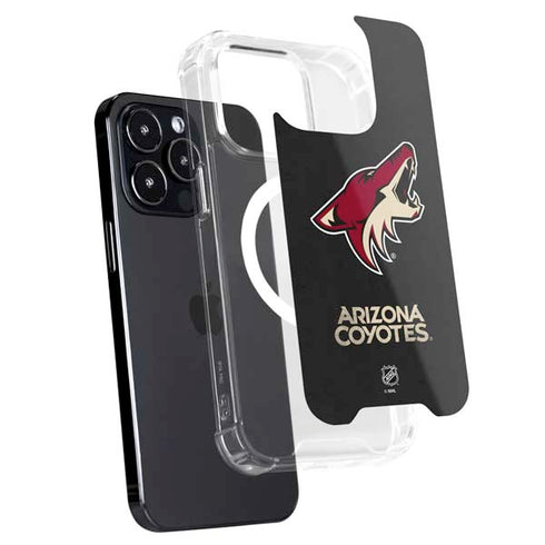 NHL Arizona Coyotes Distressed iPhone 16 Pro MagSafe Case